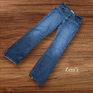 Levi's Classic Bootcut Stretch Blue Denim Jeans